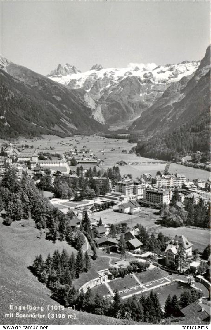 13952009 Engelberg__OW Panorama Blick Gegen Spannoerter Urner Alpen - Other & Unclassified