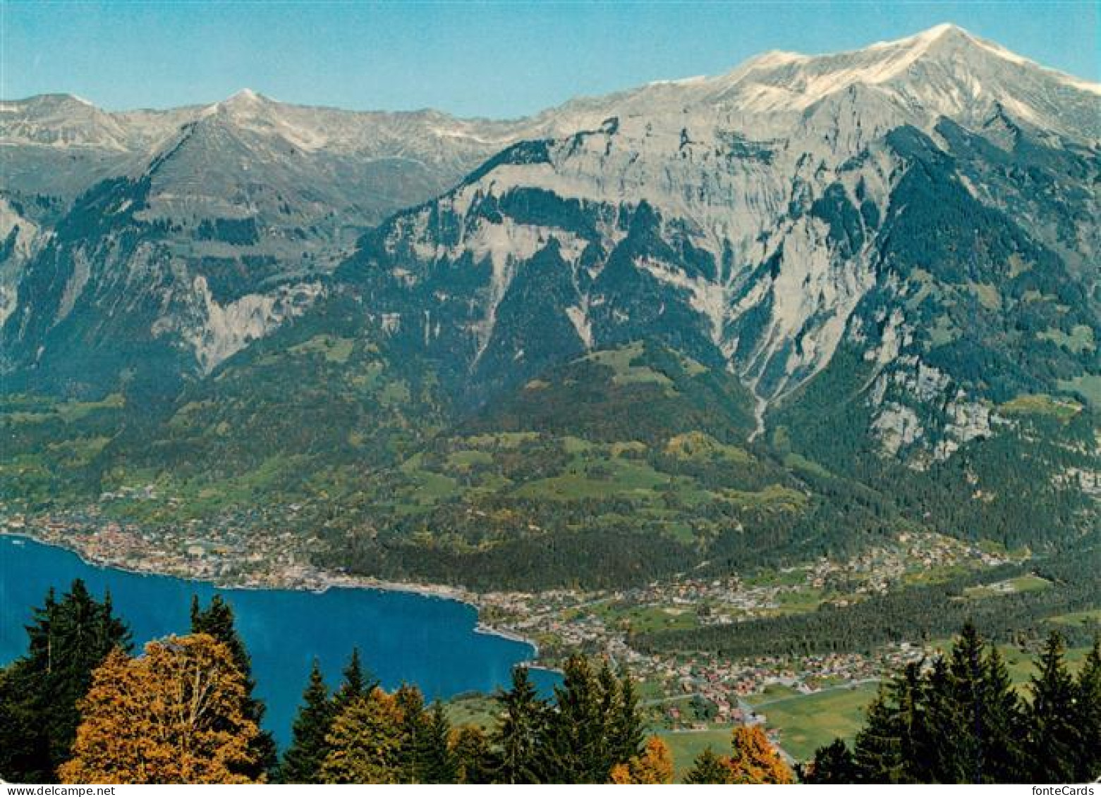 13951968 Brienz_Brienzersee_BE Blick Von Axalpe Auf Brienzer Rothorn Schwanden U - Otros & Sin Clasificación