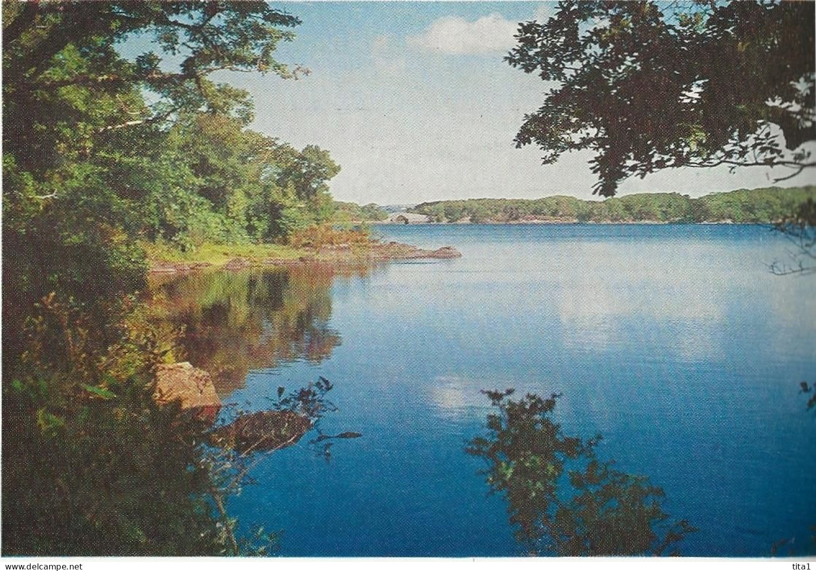 176 - Middle Lake Showing Brickeen Bridge, Killarney - Kerry