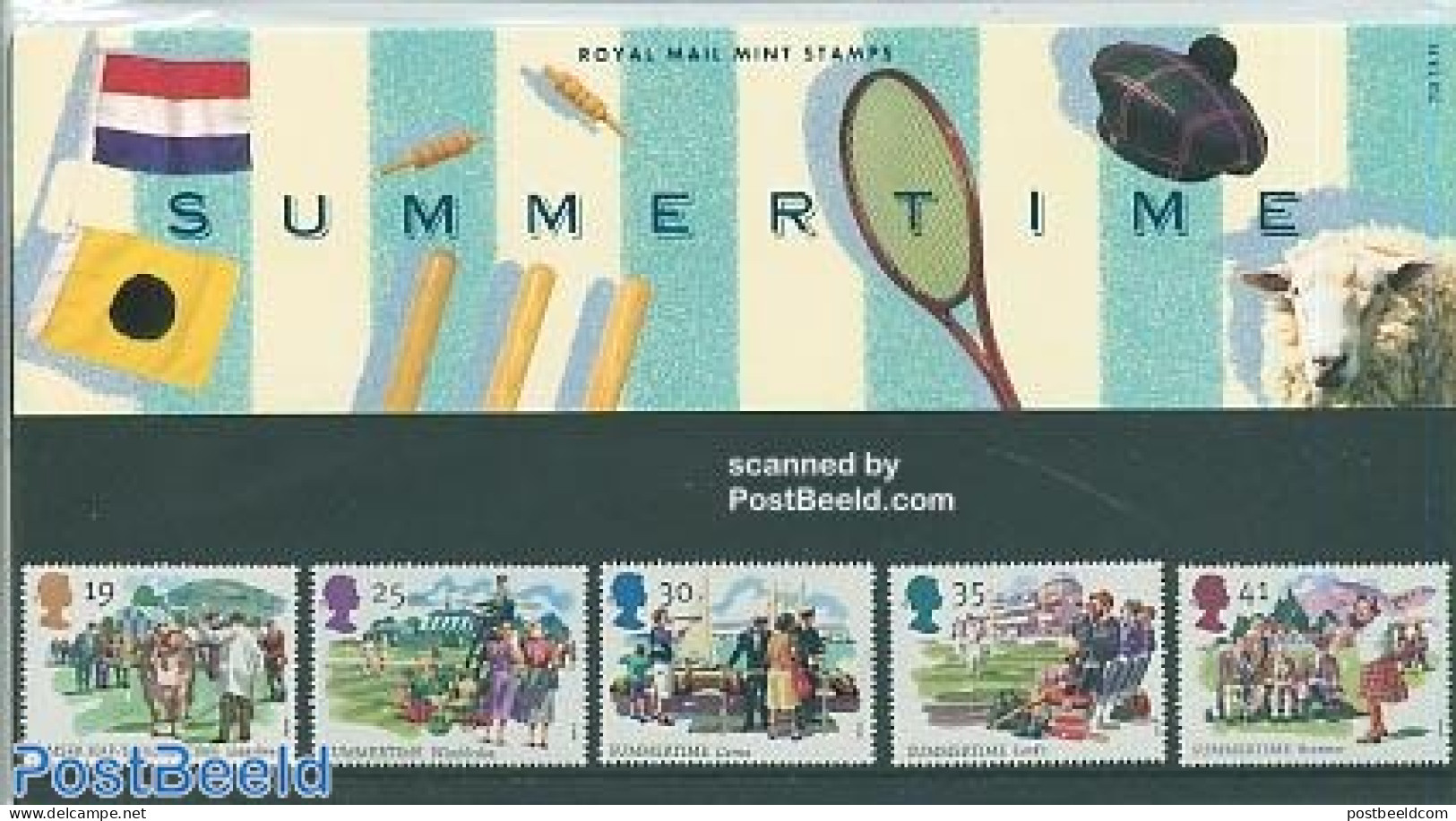 Great Britain 1994 Summertime Presentation Pack, Mint NH, Sport - Sailing - Sport (other And Mixed) - Ungebraucht