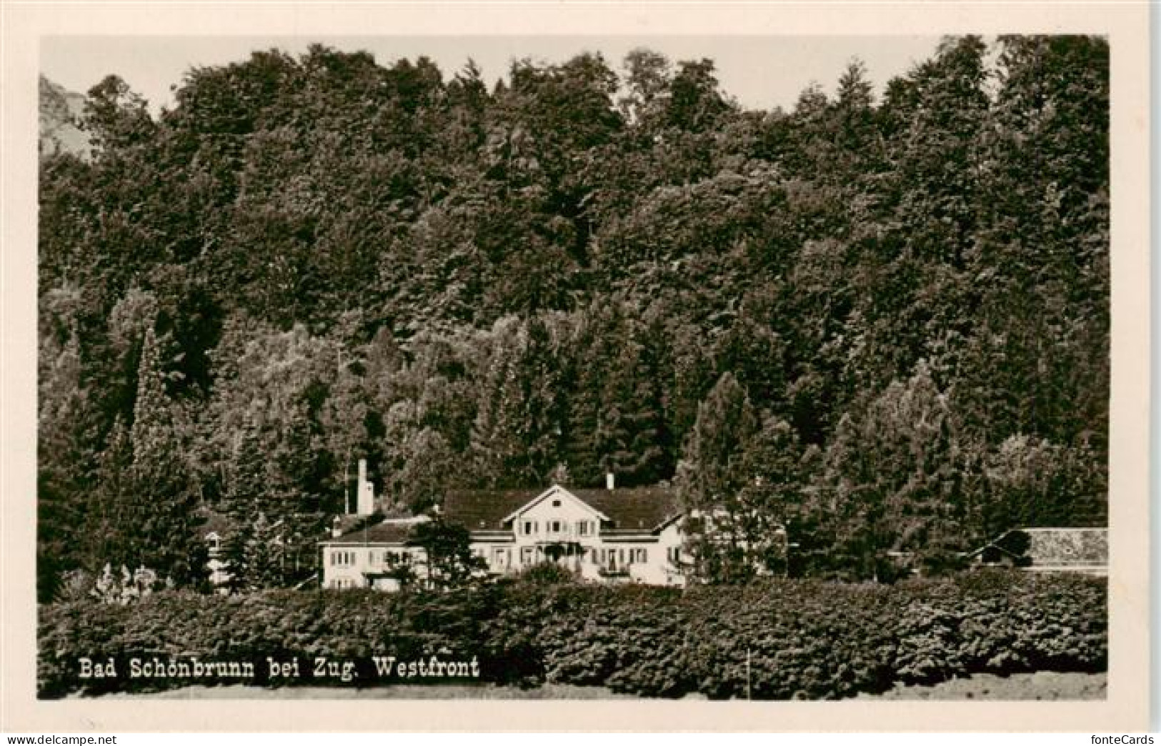 13926614 Bad_Schoenbrunn_Menzingen_ZG Westfront - Sonstige & Ohne Zuordnung