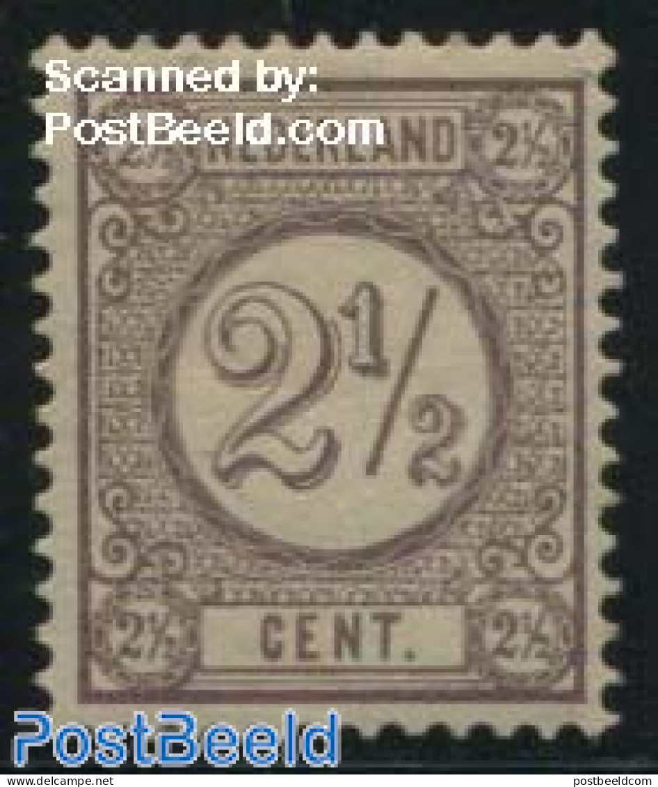 Netherlands 1894 2.5c, Stamp Out Of Set, Unused (hinged) - Unused Stamps