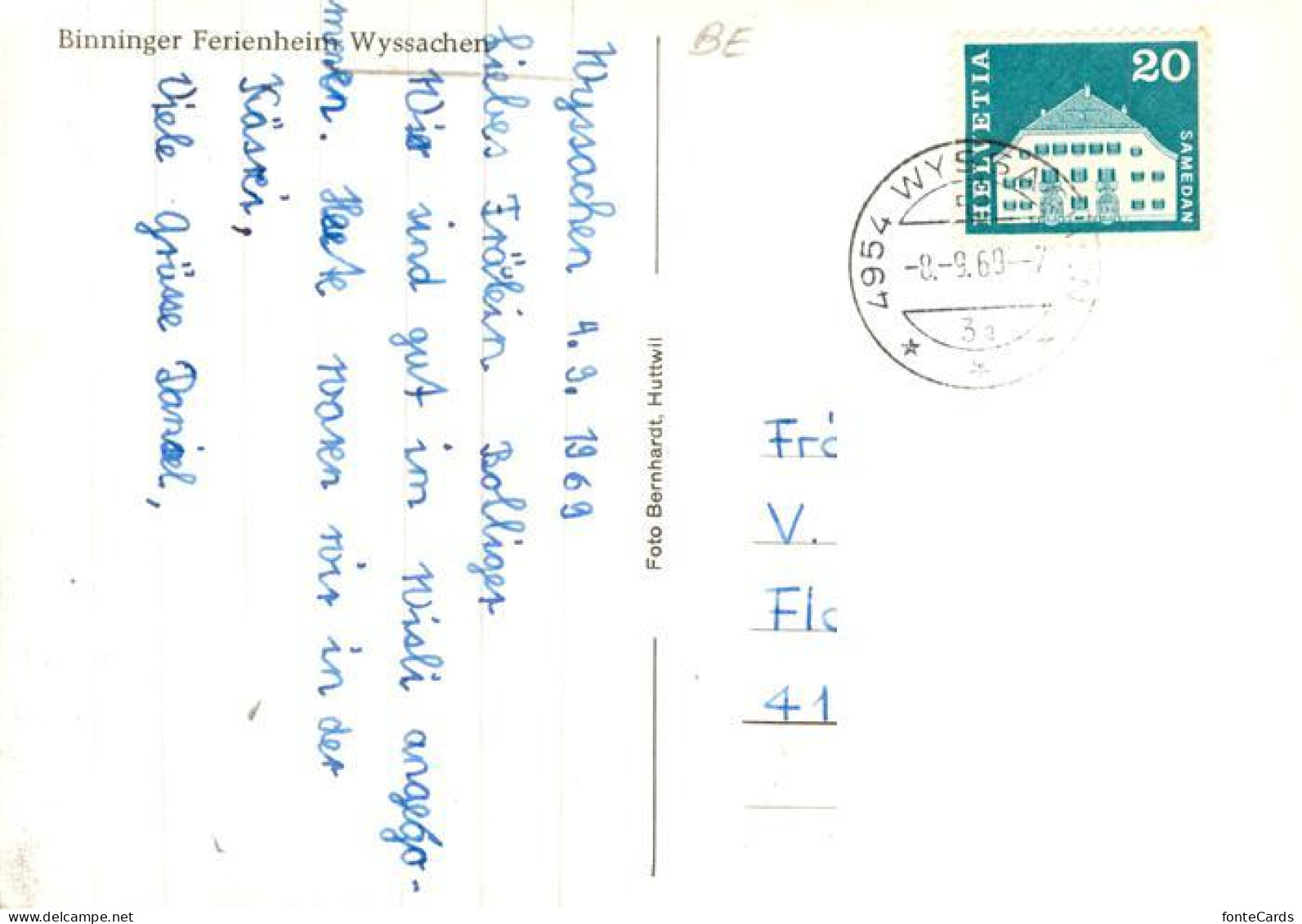 13916127 Wyssachen_Emmental_BE Binninger Ferienheim - Other & Unclassified