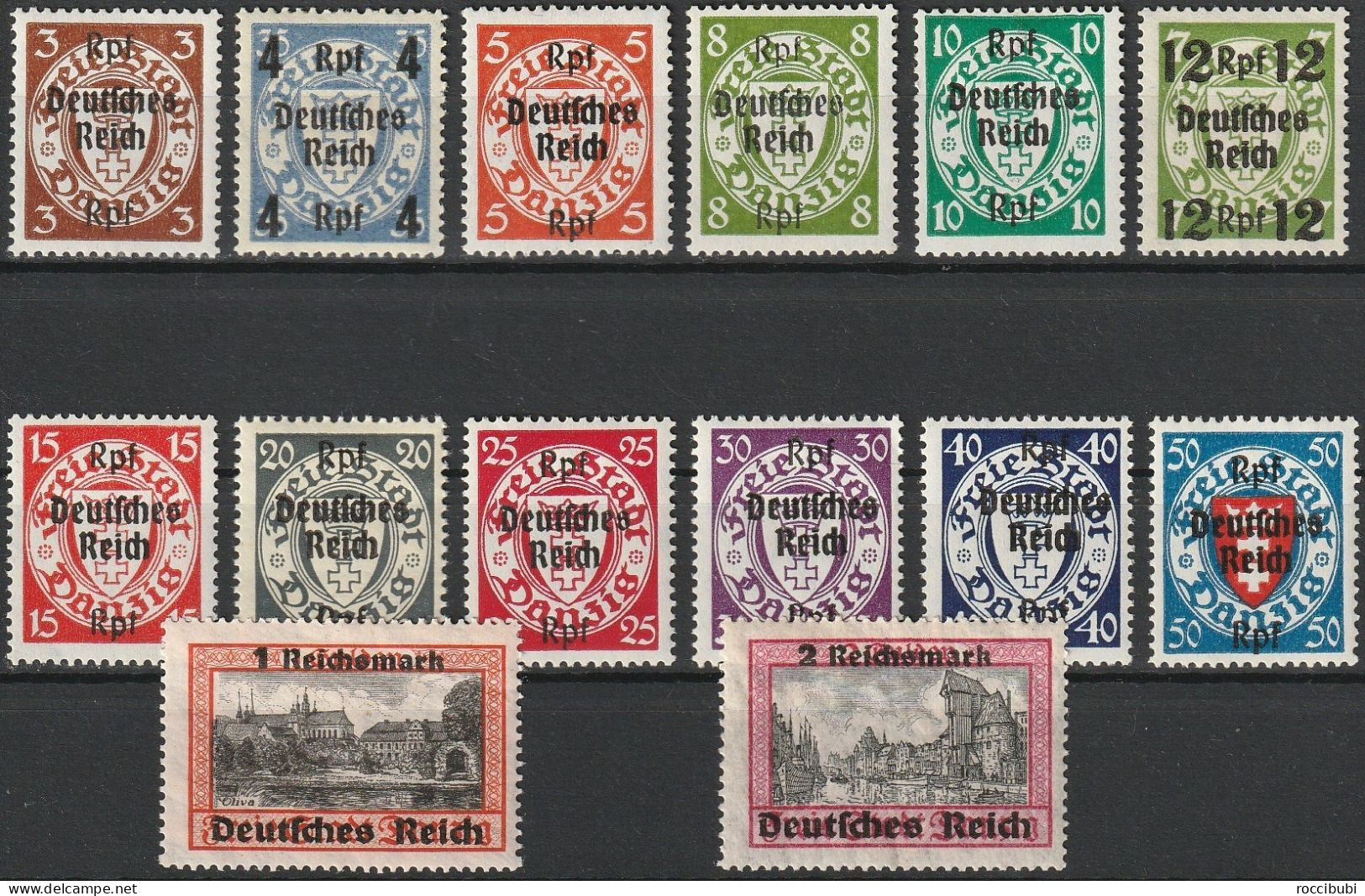 1939...716/729 * - Unused Stamps