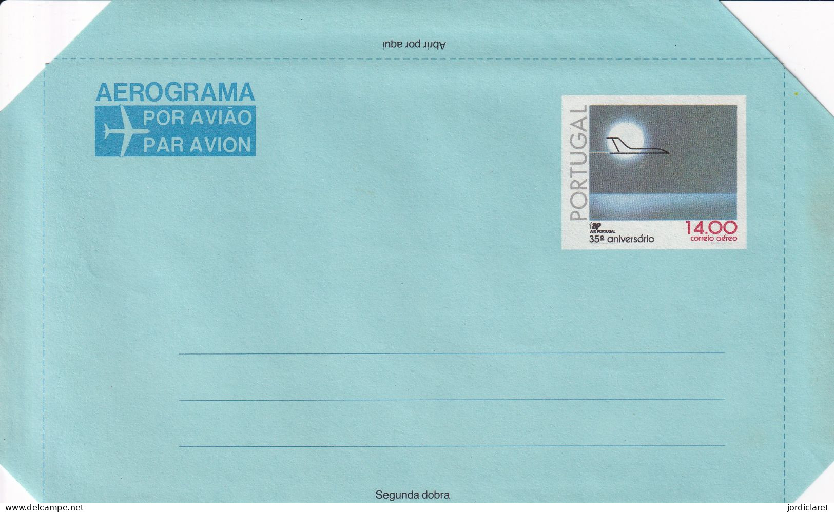 AEROGRAMME PORTUGAL - Other (Air)