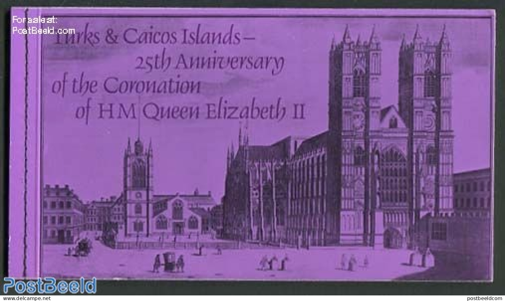 Turks And Caicos Islands 1978 Silver Coronation Booklet, Mint NH, History - Kings & Queens (Royalty) - Stamp Booklets - Familias Reales