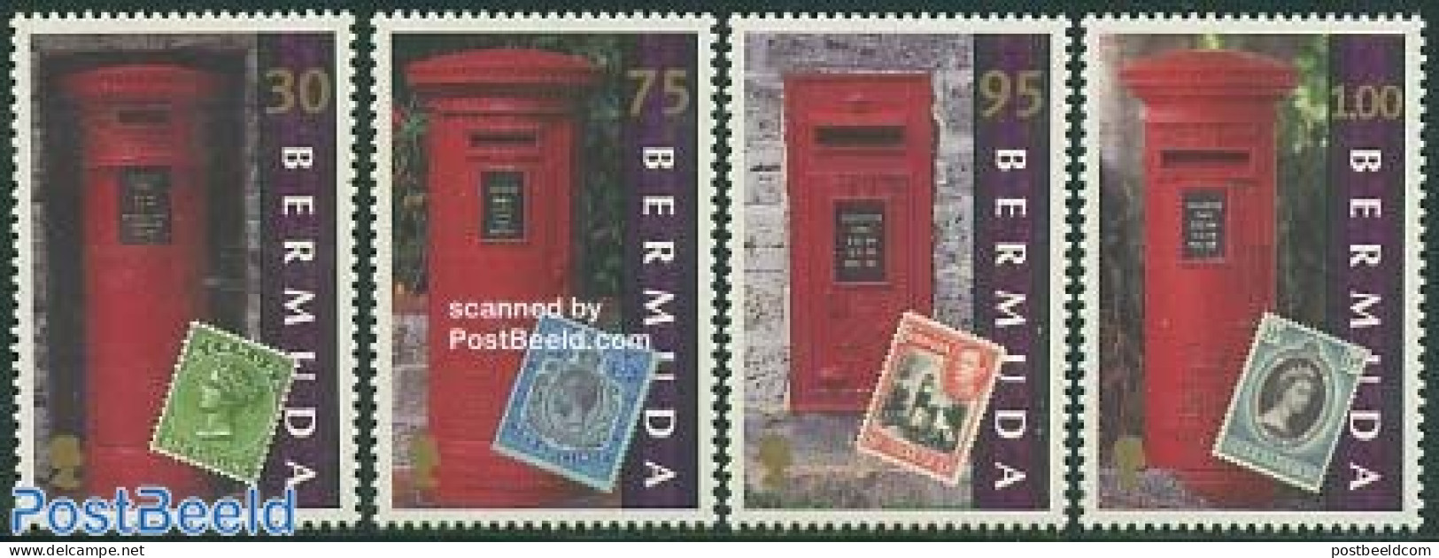 Bermuda 1999 125 Years UPU 4v, Mint NH, Post - Stamps On Stamps - U.P.U. - Correo Postal