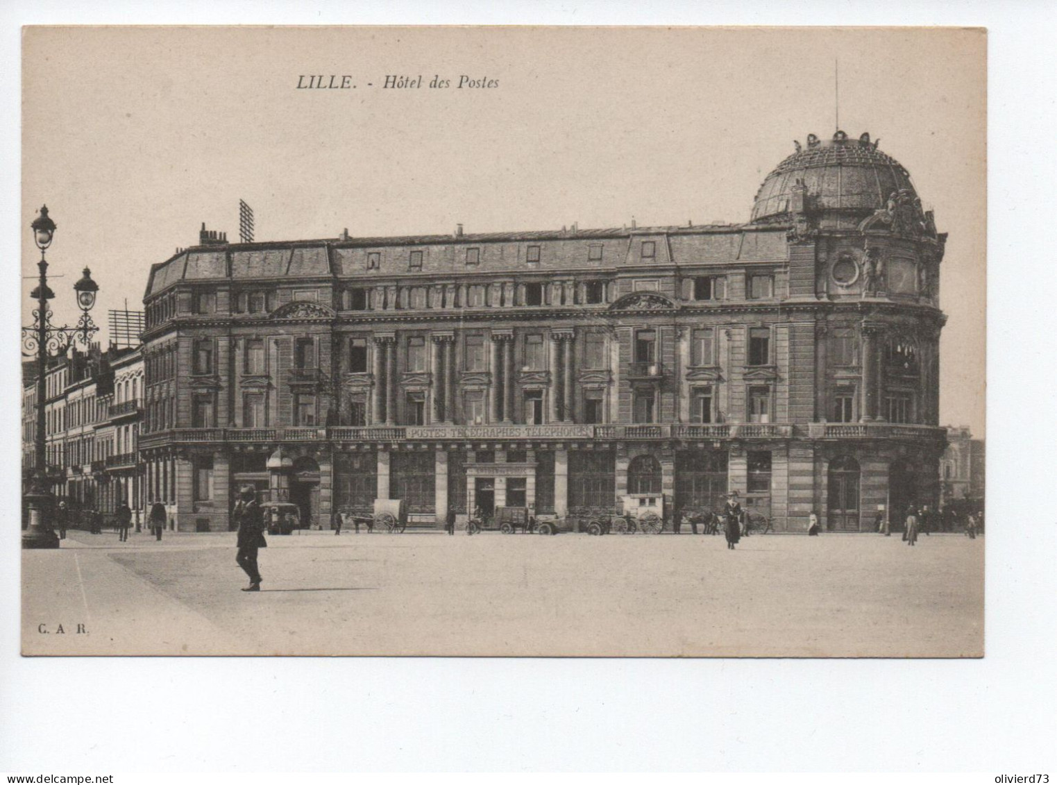 Cpa - 59 - Lille - Hotel Des Postes -  A VOIR - Lille