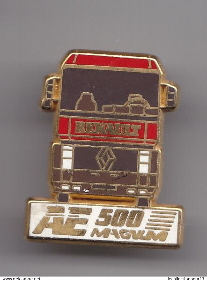 Pin's Arthus Bertrand  Camion Renault AE 500 Magnum Réf  6814 - Transports