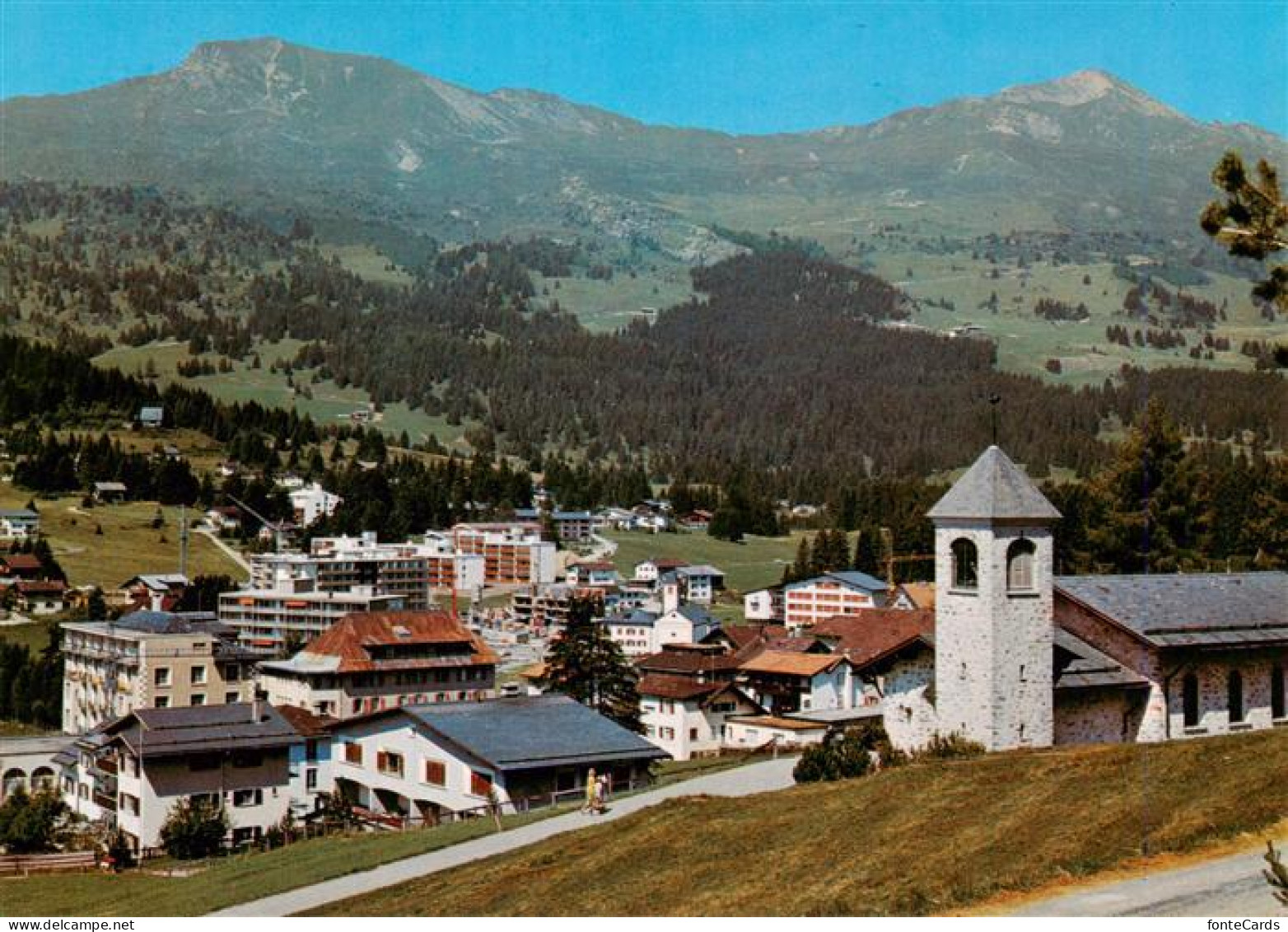 13903487 Lenzerheide_GR Mit Piz Danis Und Staetzerhorn - Altri & Non Classificati