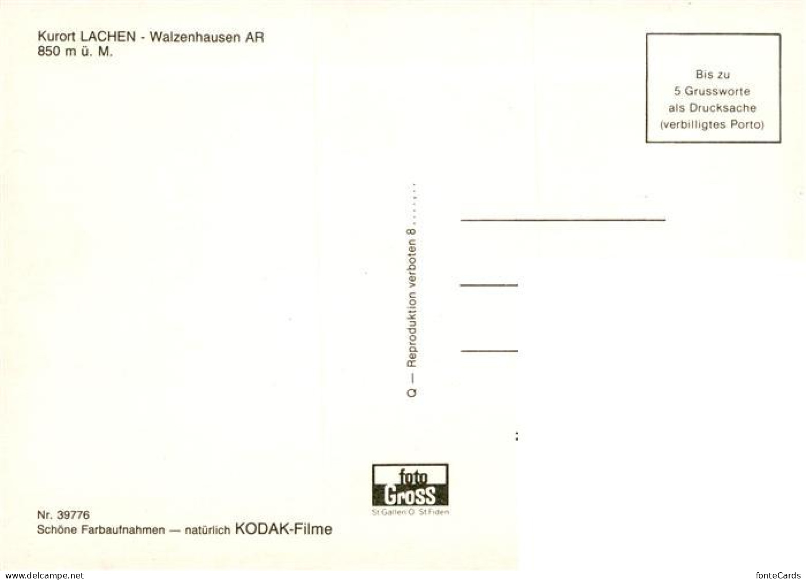 13901997 Lachen AR Panorama Walzenhausen Lachen AR - Andere & Zonder Classificatie