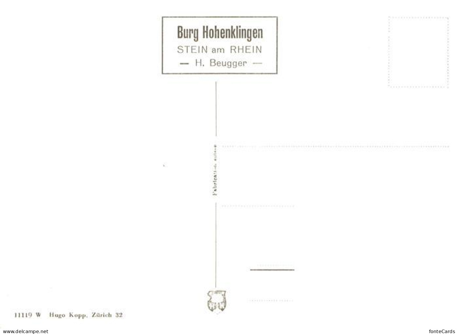 13901969 Stein Rhein SH Burg Hohenklingen Restaurant  - Other & Unclassified