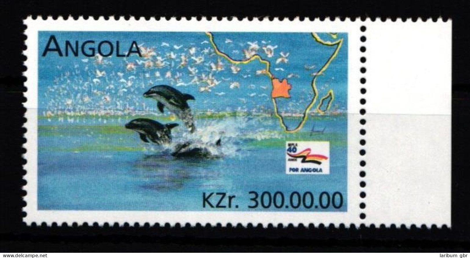 Angola 1107 Postfrisch Tiere Delphine #HD880 - Angola