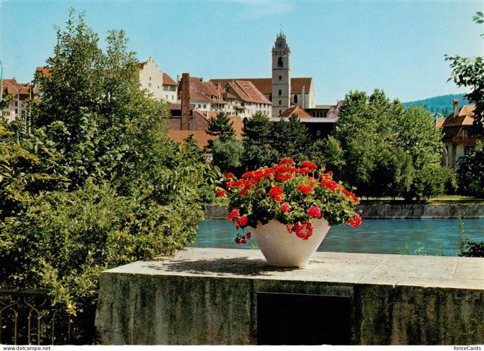 13901477 Aarau AG Blick Zur Kirche Aarau AG - Autres & Non Classés