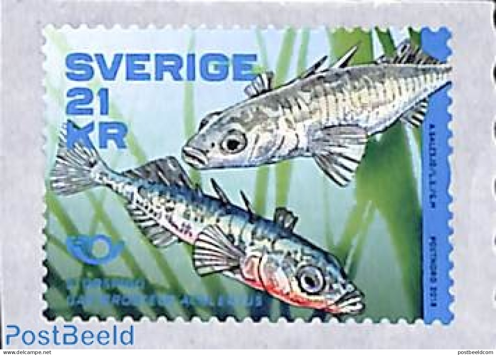 Sweden 2018 Norden Fish 1v S-a, Mint NH, History - Nature - Europa Hang-on Issues - Fish - Nuovi