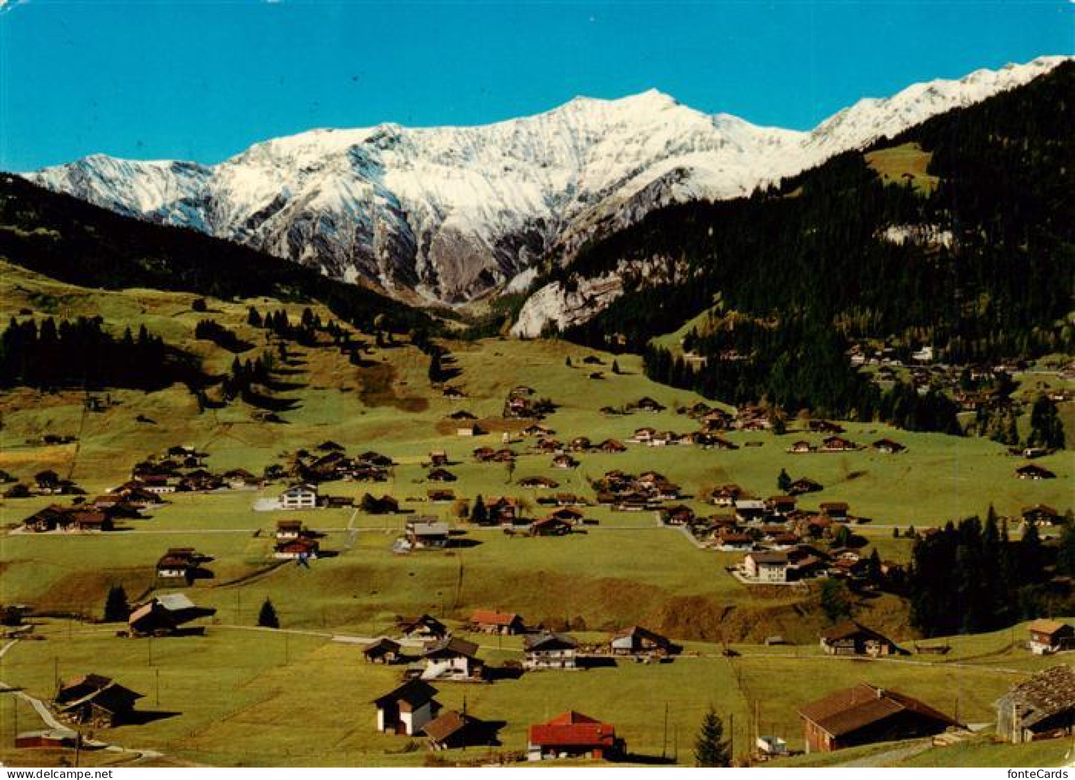 13901469 Boden Adelboden BE Panorama Mit Albristhorn  - Other & Unclassified