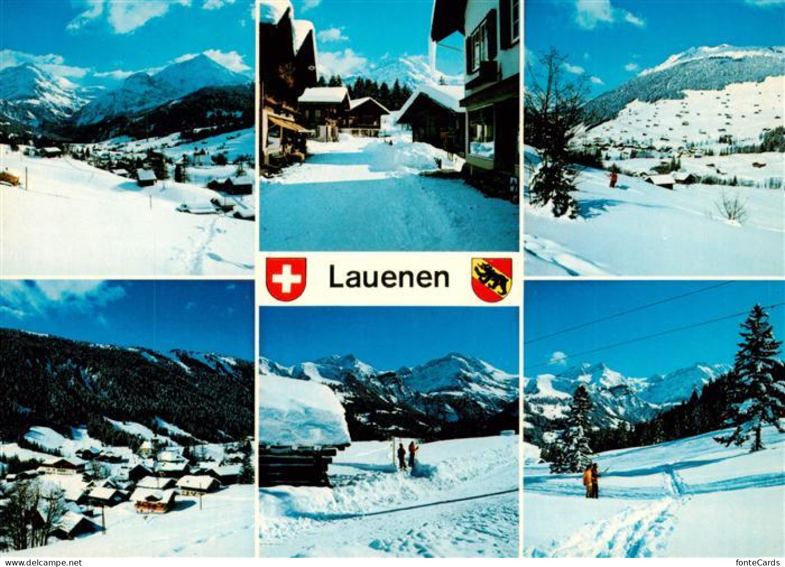 13901467 Lauenen BE Wintersportplatz Berner Alpen  - Other & Unclassified