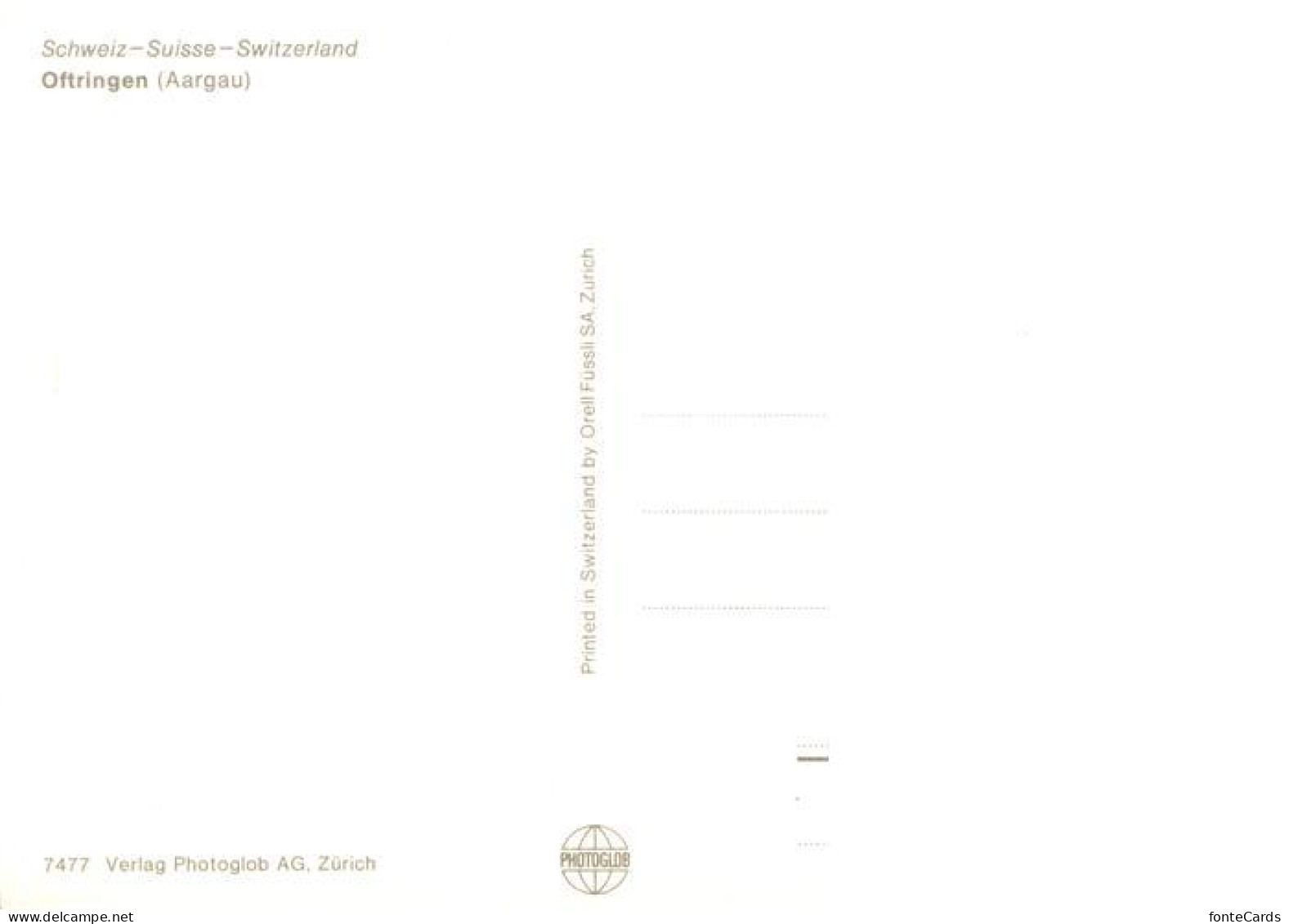 13900477 Oftringen AG Fliegeraufnahme  - Other & Unclassified