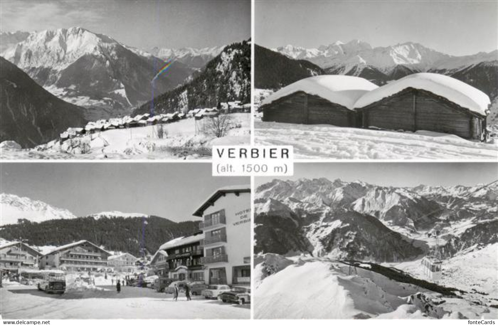 13897719 Verbier VS Panorama Teilansichten  - Sonstige & Ohne Zuordnung