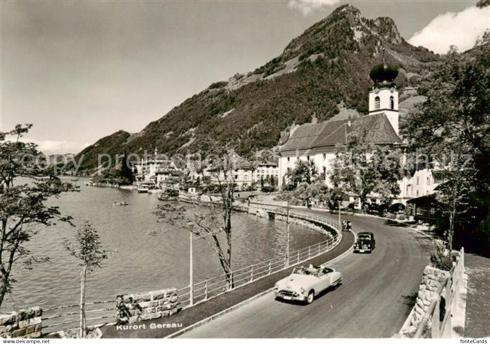 13897317 Gersau Vierwaldstaettersee SZ Neue Strasse Gersaustock  - Autres & Non Classés