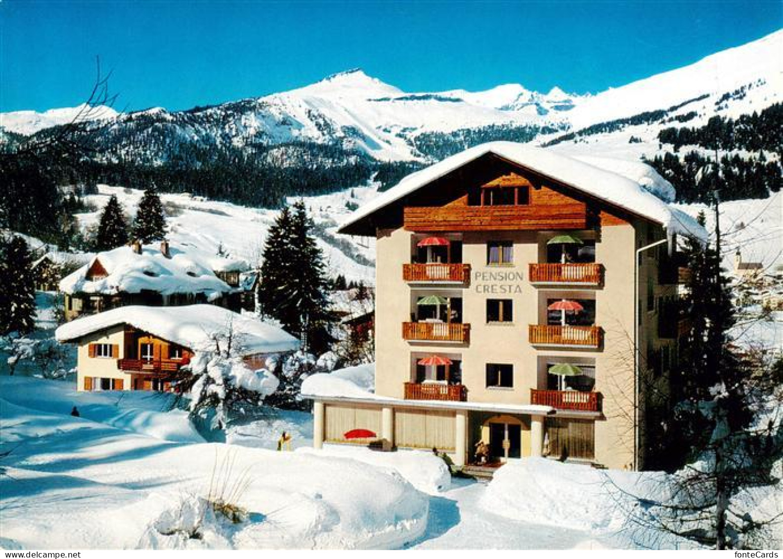 13896177 Flims Waldhaus Hotel Pension Cresta Flims Waldhaus - Altri & Non Classificati