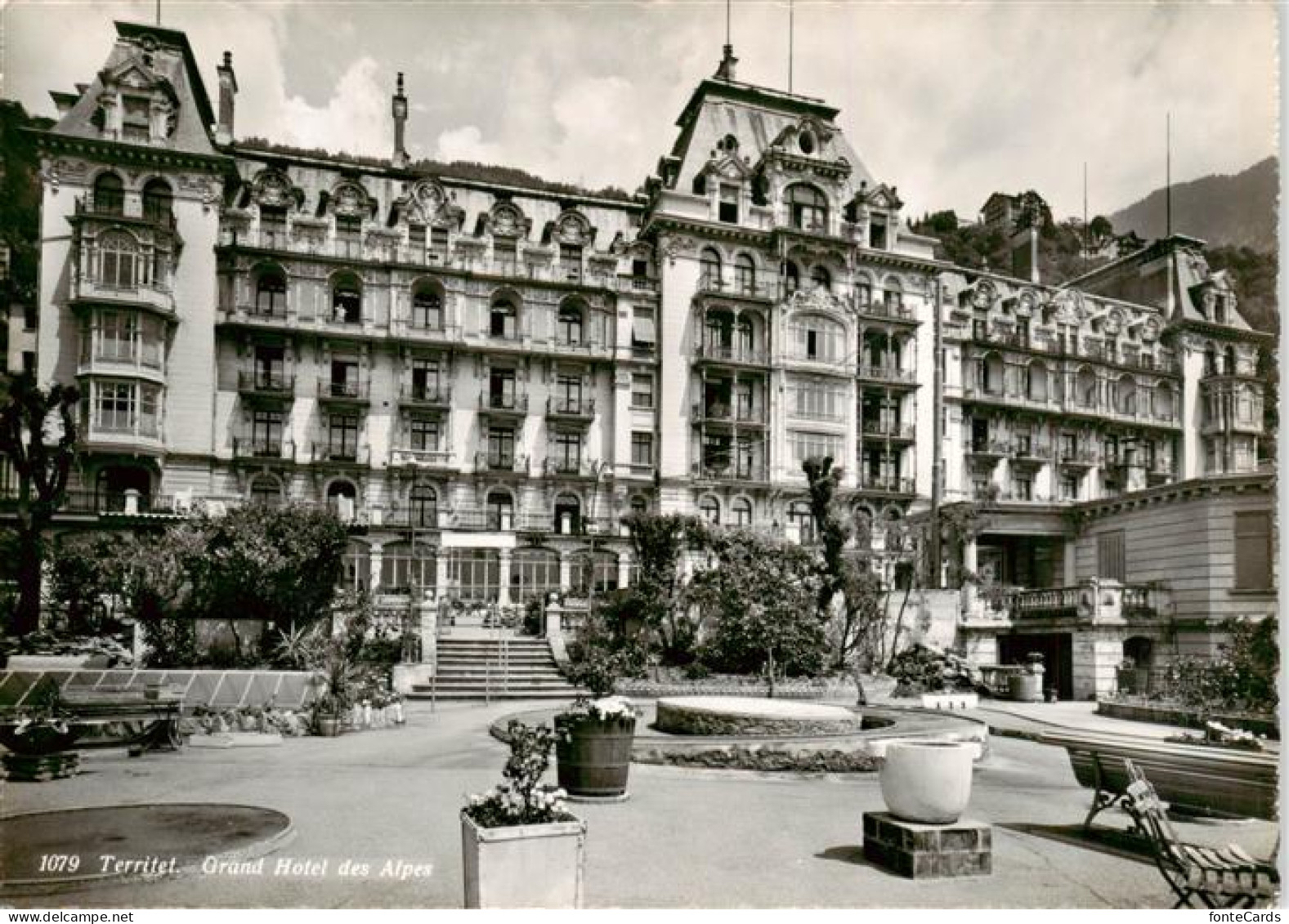 13893127 Territet Montreux VD Grand Hotel Des Alpes  - Otros & Sin Clasificación