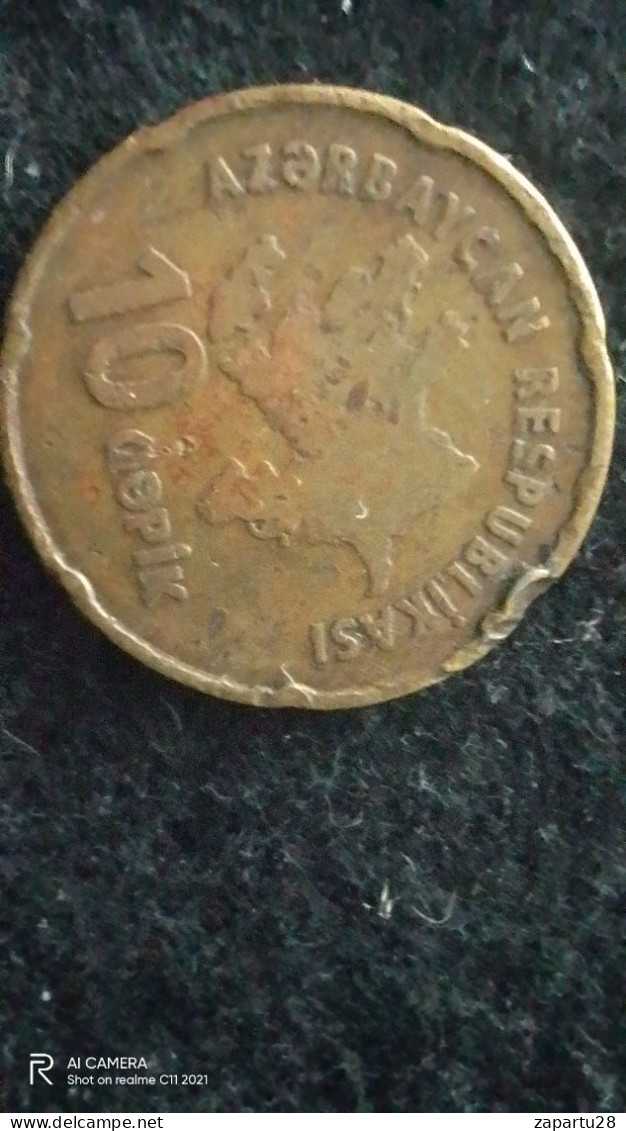 AZERBAYCAN--    10     KAPİK   VF - Azerbaïjan