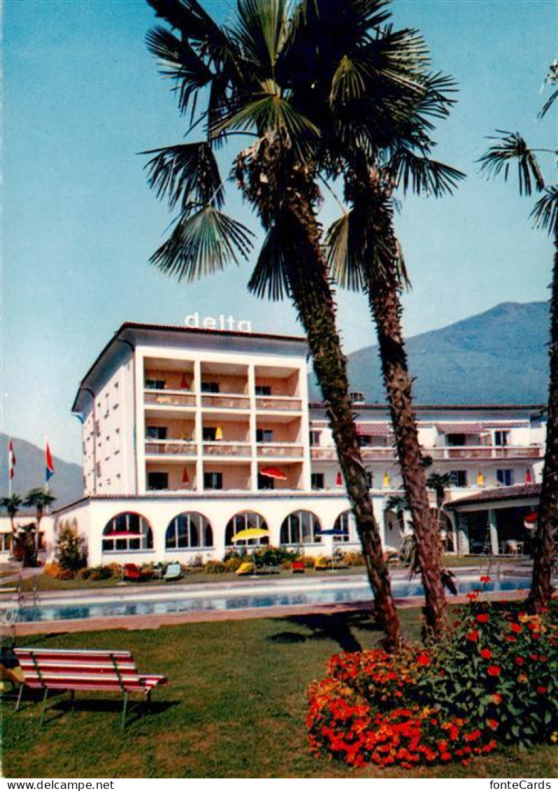 13888609 Ascona Lago Maggiore TI Albergo Delta  - Autres & Non Classés