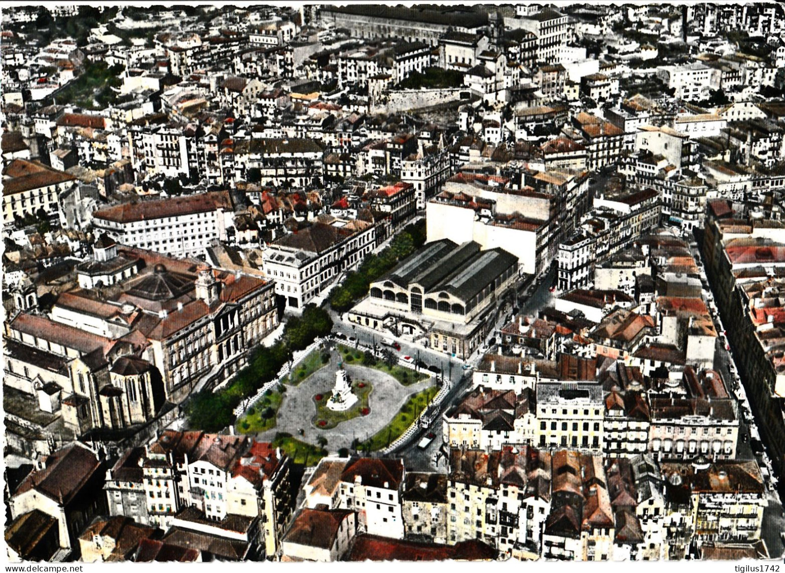 Porto Praça Di Infante D. Henrique Vista Do Ar - Porto