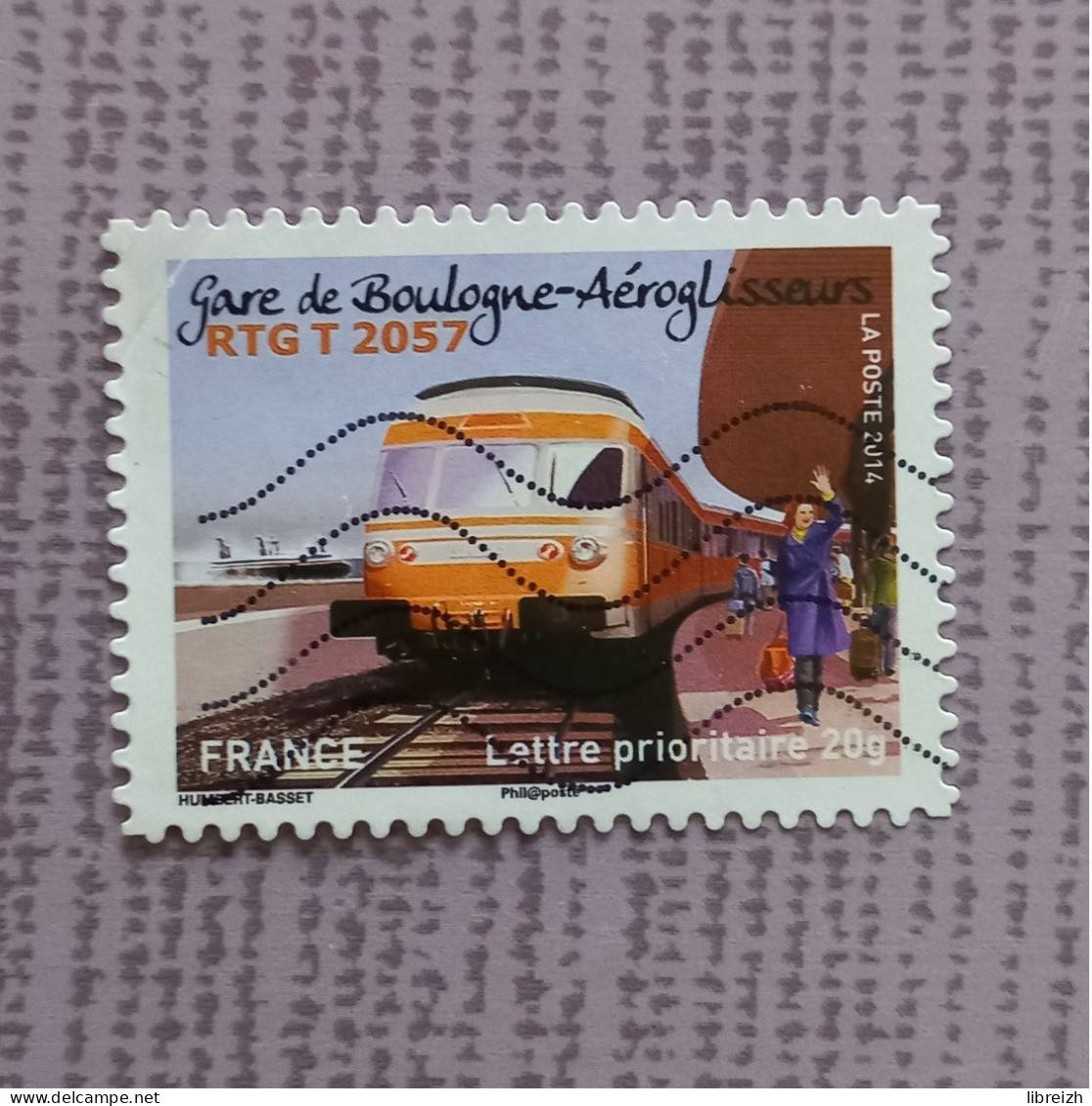 Patrimoine De France : Les Trains  N° AA 1008  Année 2014 - Gebraucht