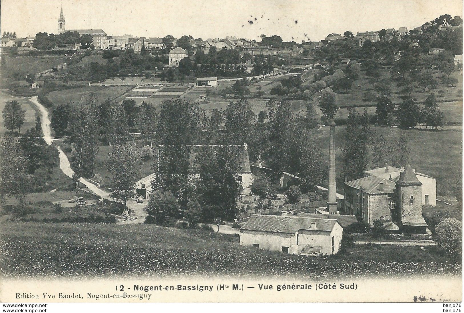 Nogent-en-Bassigny (52) - Vue Générale (côté Sud) - Nogent-en-Bassigny