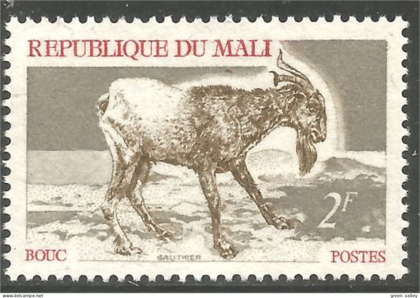 AF-195 Mali Chèvre Goat Ziege Cabra Capra Cabri Bouc Buck MVLH * Neuf - Other & Unclassified