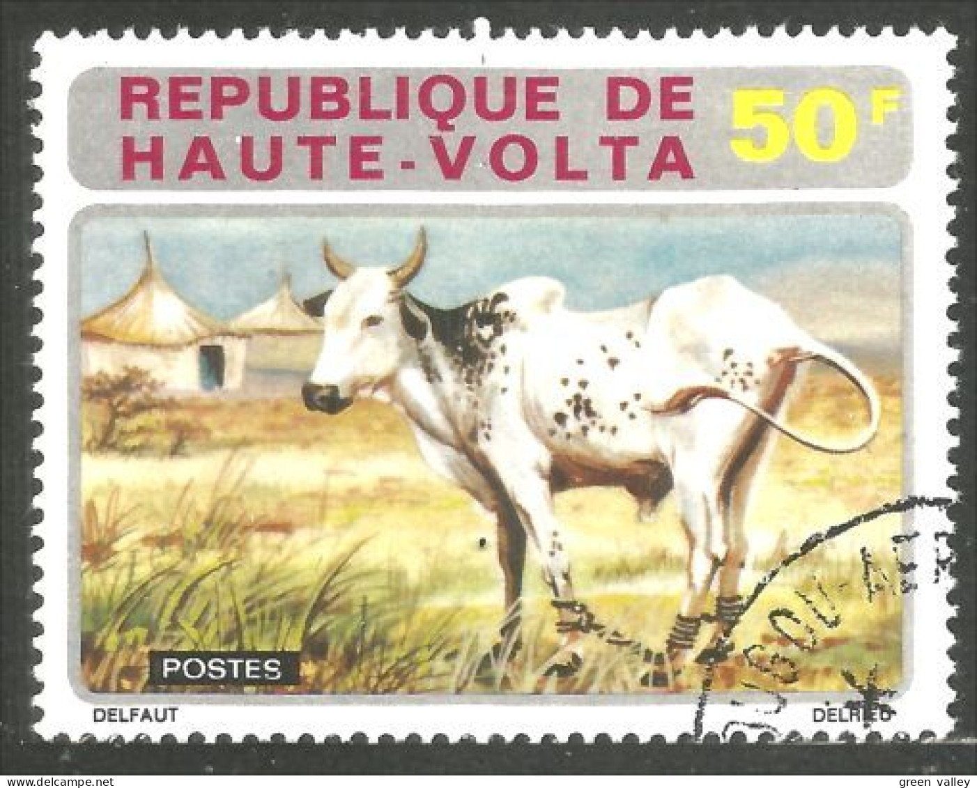 AF-204 Haute-Volta Boeuf Bull Vache Cow Kuh Koe Mucca Vacca Vaca - Vacas