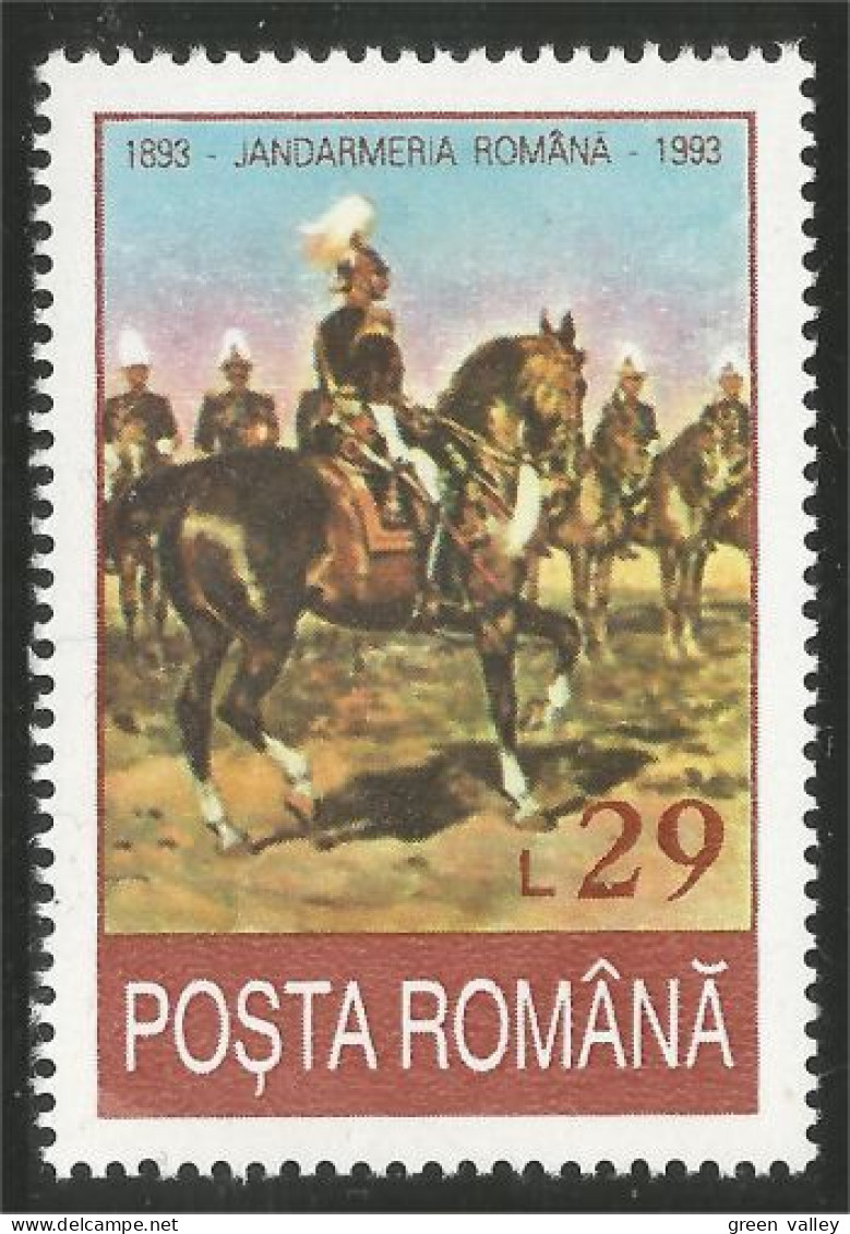 AF-91 Roumanie Cheval Horse Pferd Caballo Cavallo Paard MNH ** Neuf SC - Horses