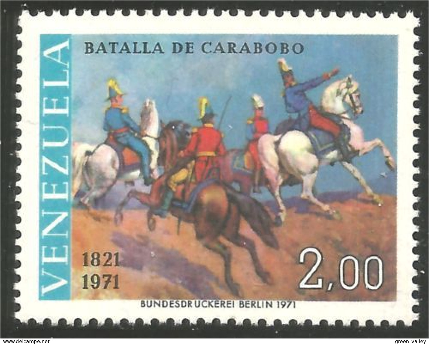 AF-94 Venezuela Cheval Horse Pferd Caballo Cavallo Paard MNH ** Neuf SC - Chevaux