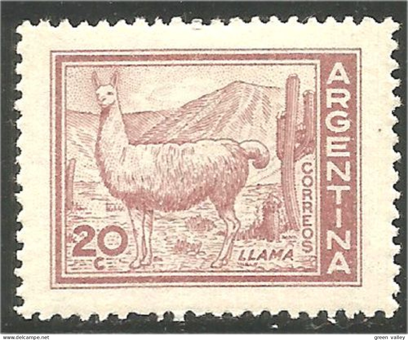 AF-81 Argentina Lama Llama MNH ** Neuf SC - Agricultura