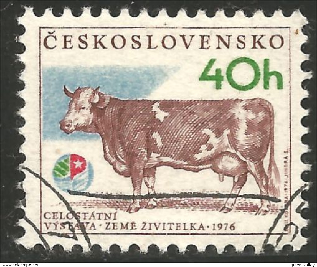 AF-9 Ceskoslovenko Vache Cow Vaca Kuh Koe Mucca Vacca - Landbouw