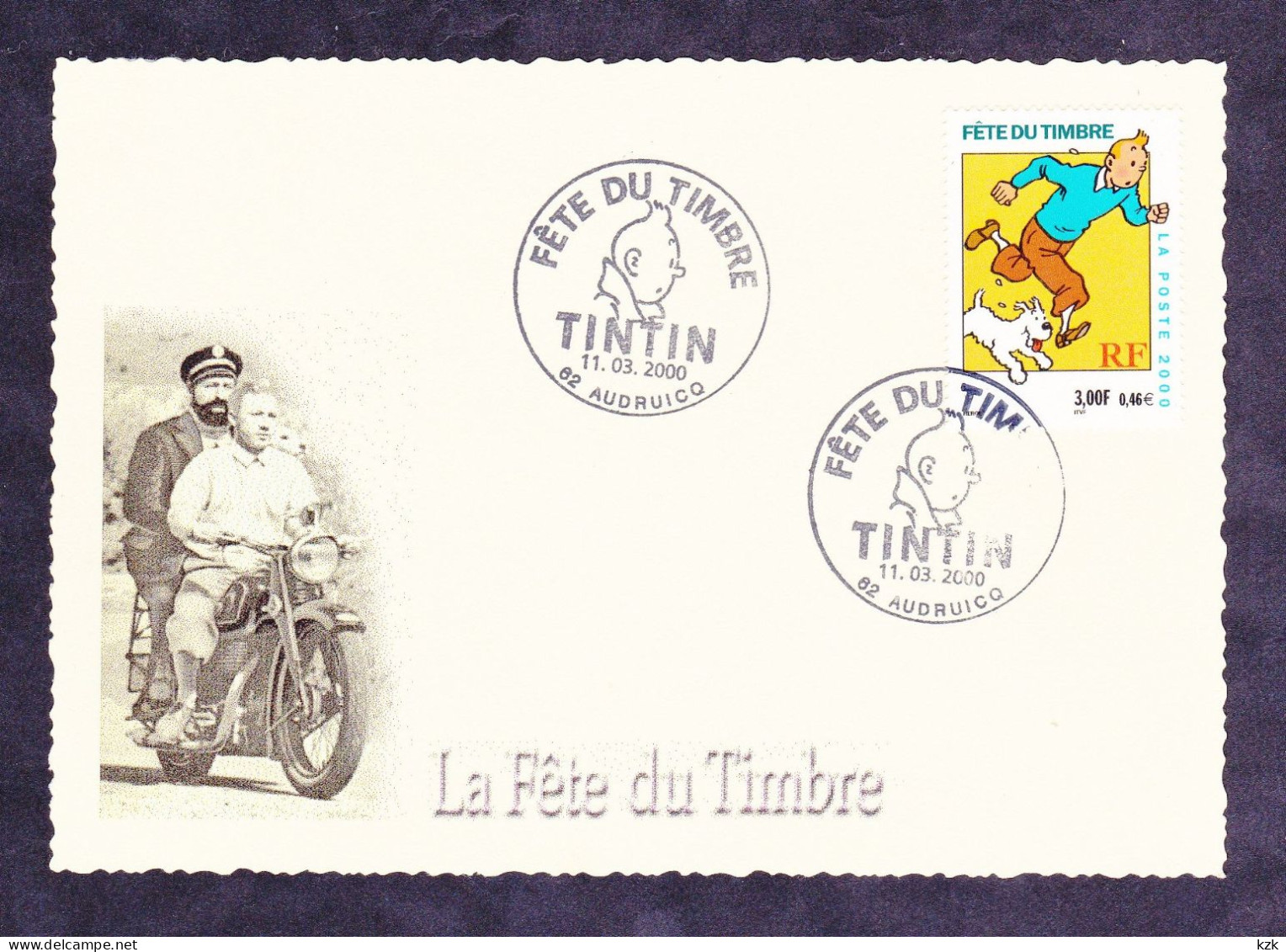 2 09	0005	-	Fête Du Timbre - Audruicq 11/03/2000 - Tag Der Briefmarke