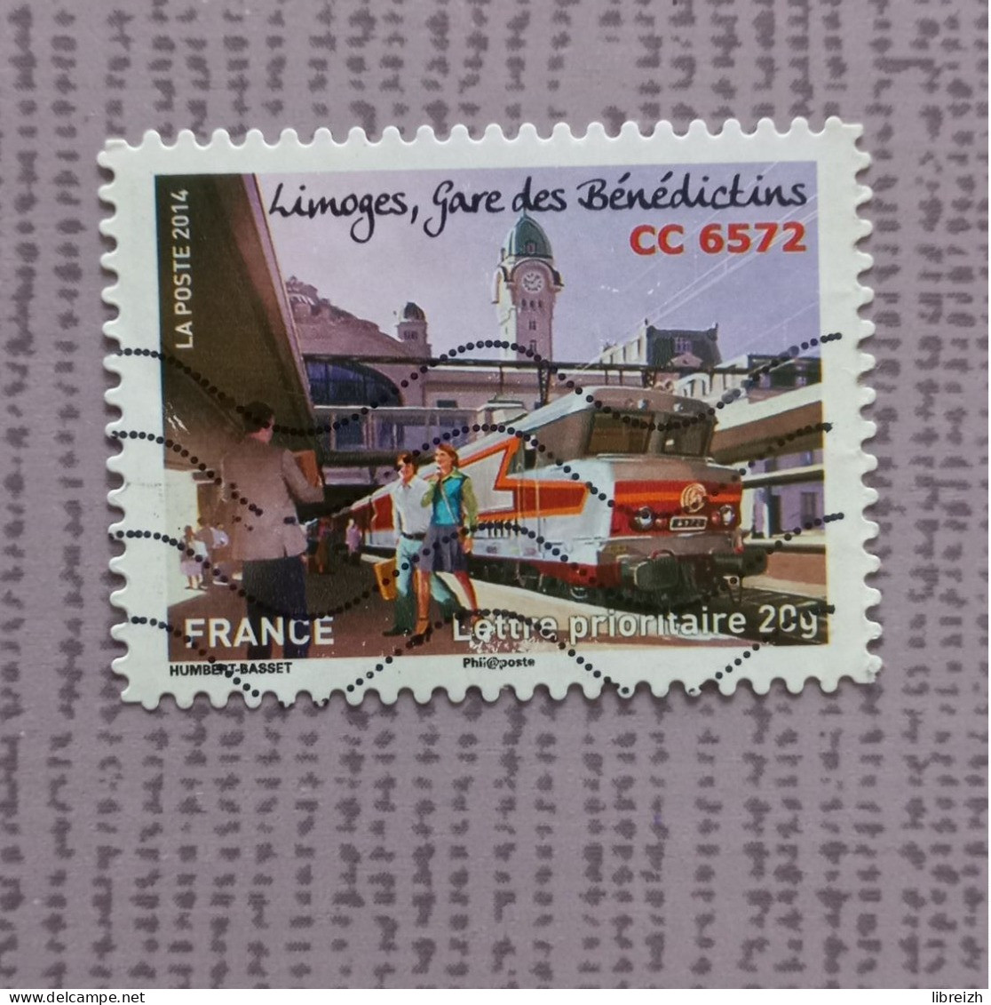 Patrimoine De France : Les Trains  N° AA 1009  Année 2014 - Oblitérés