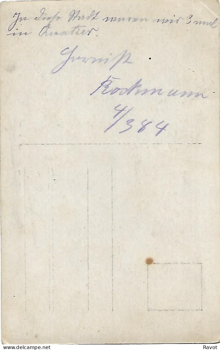 Aertryke - Zicht Op De Molen En Kerk. (fotokaart Wereldoorlog I - 1917) - Zedelgem