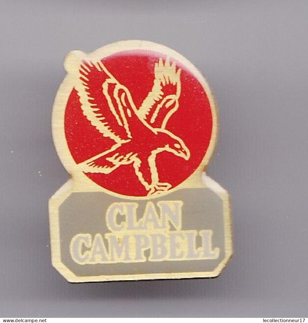 Pin's Bouteille De Whisky Clan Campbell Aigle  Réf 3963 - Boissons