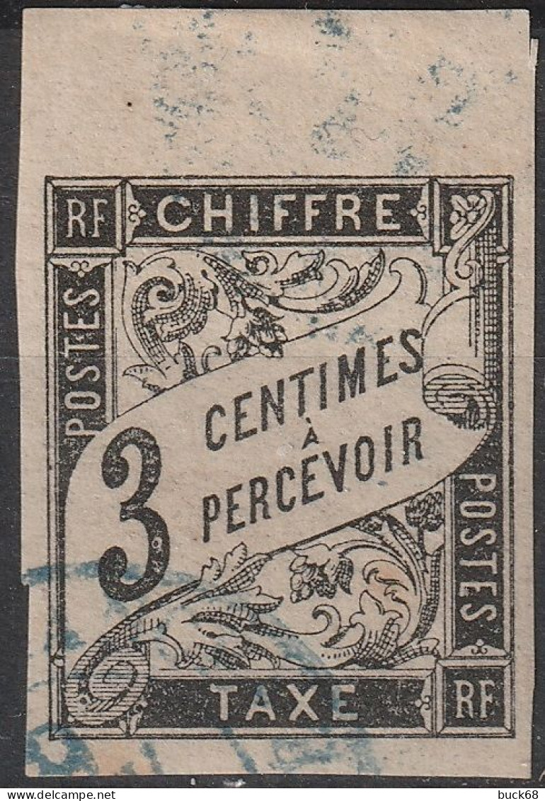 FRANCE COLONIES Emissions Générales Taxe  3 (o) Type Chiffre ColCla] - Postage Due