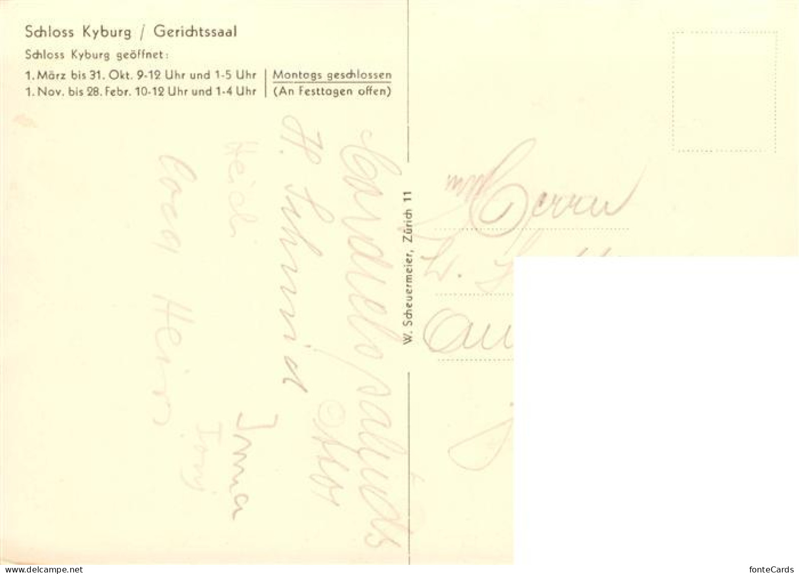 13879189 Kyburg ZH Schloss Gerichtssaal Kyburg ZH - Other & Unclassified