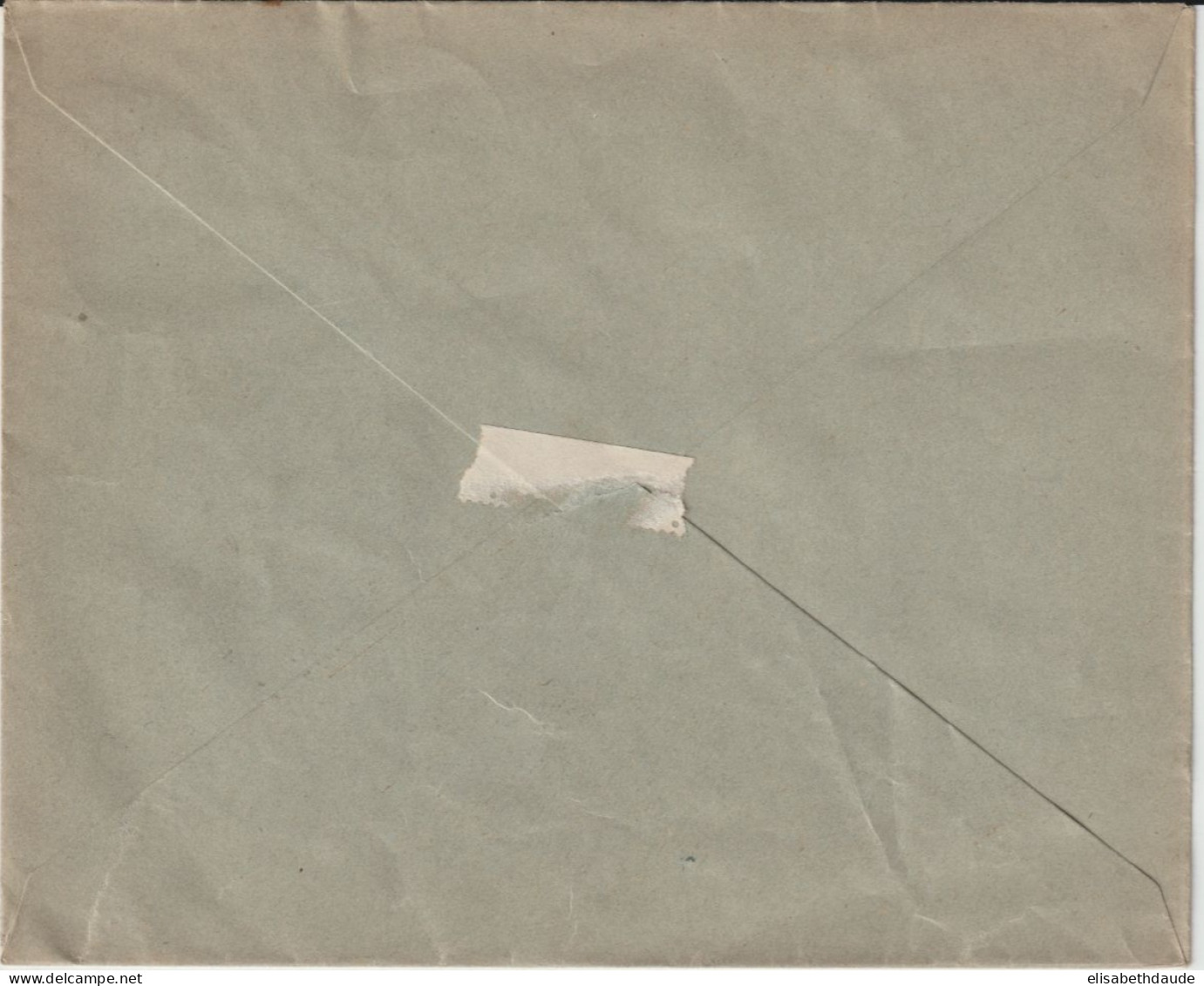 1935 - ALSACE - CACHET AMBULANT LEMBACH A  WALBOURG 1° (IND 7) SUP ! Sur ENVELOPPE => STRASBOURG - Poste Ferroviaire