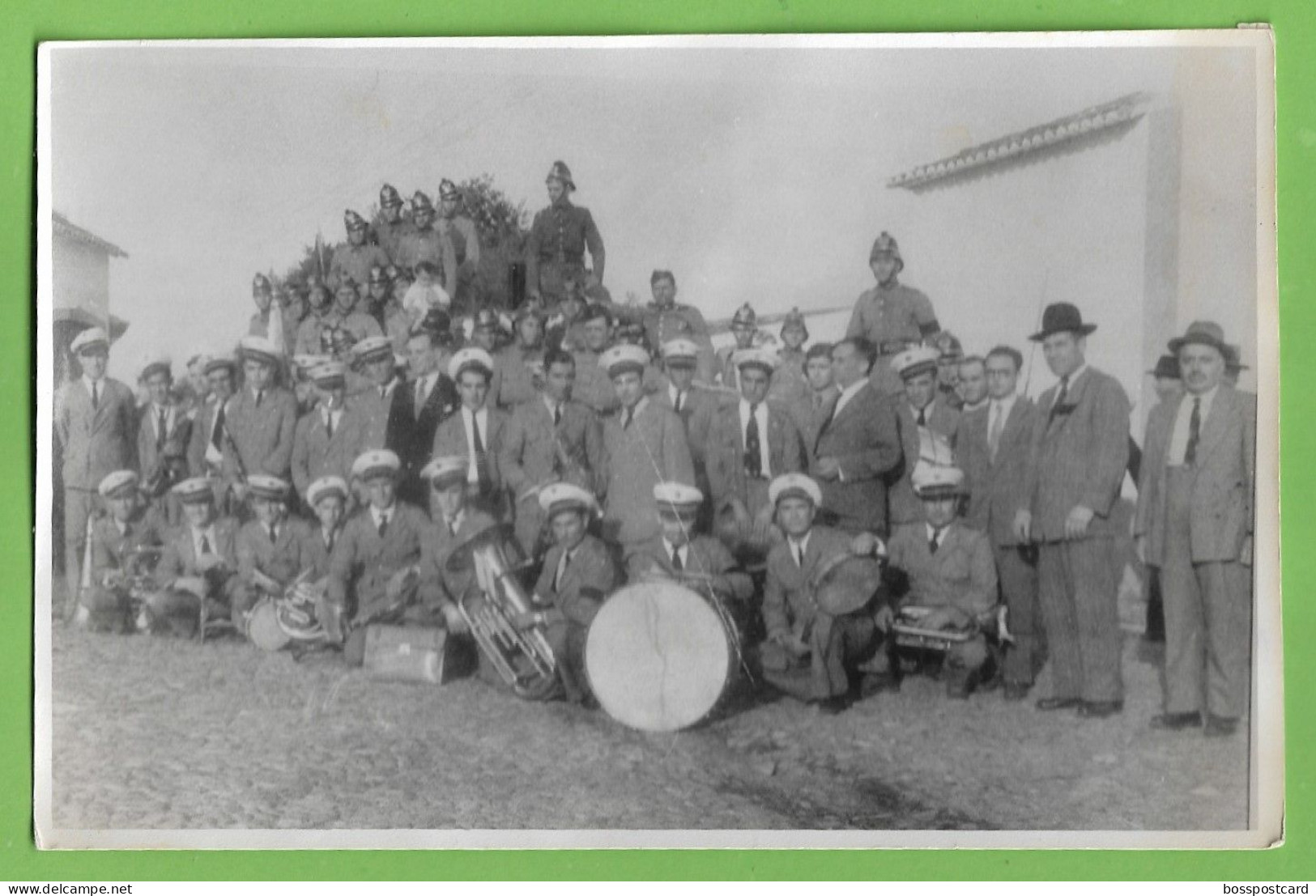 Portugal - REAL PHOTO - Música  - Banda Filarmónica Dos Bombeiros Voluntários - Altri & Non Classificati