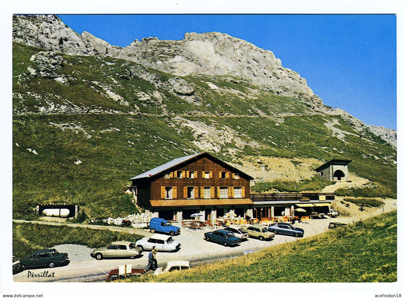 COL DE LA COLOMBIÈRE - Chalet-Restaurant "La Pointe Blanche" - Au Fond, Pointe Du Midi - Sonstige & Ohne Zuordnung