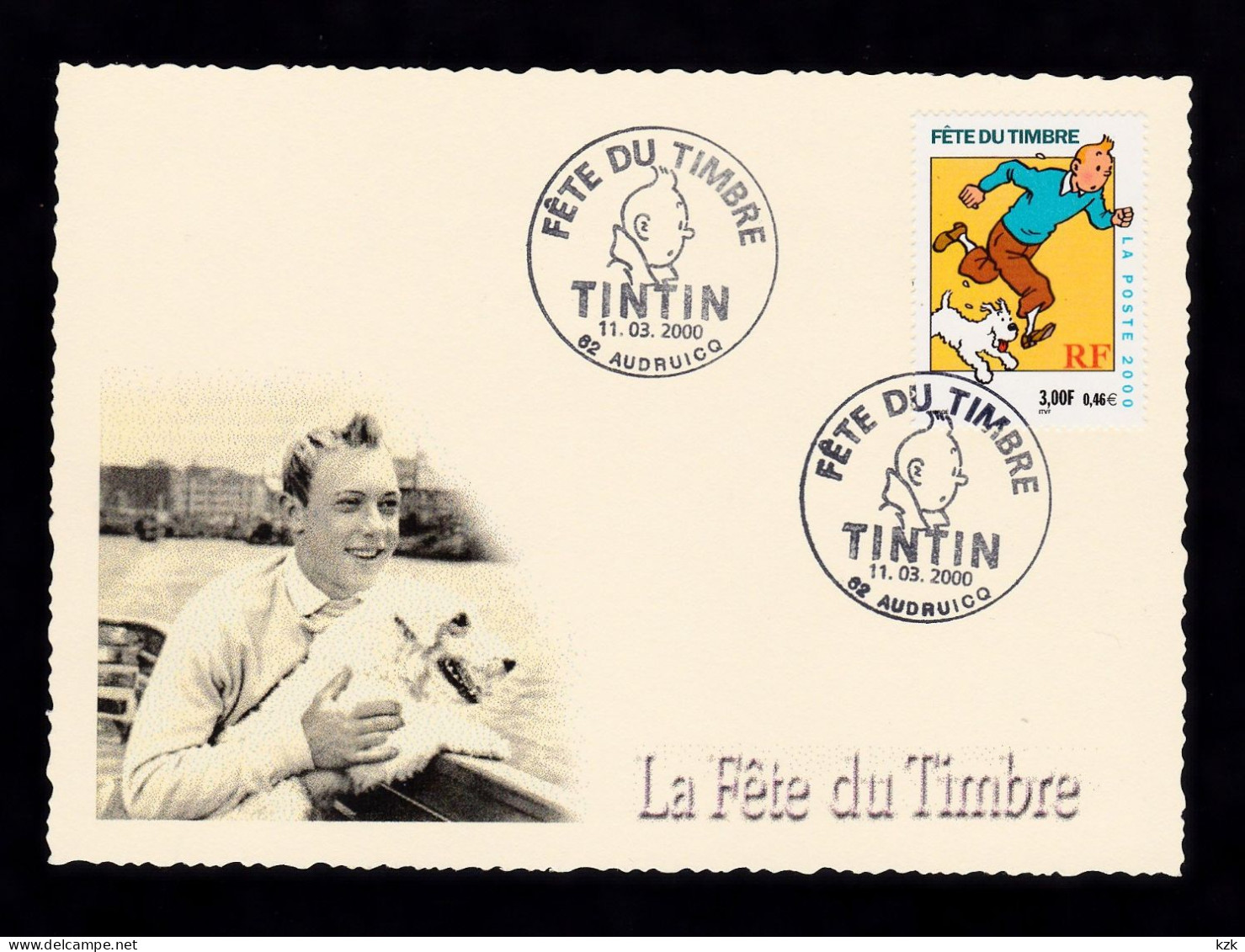 2 09	0007	-	Fête Du Timbre - Audruicq 11/03/2000 - Dag Van De Postzegel
