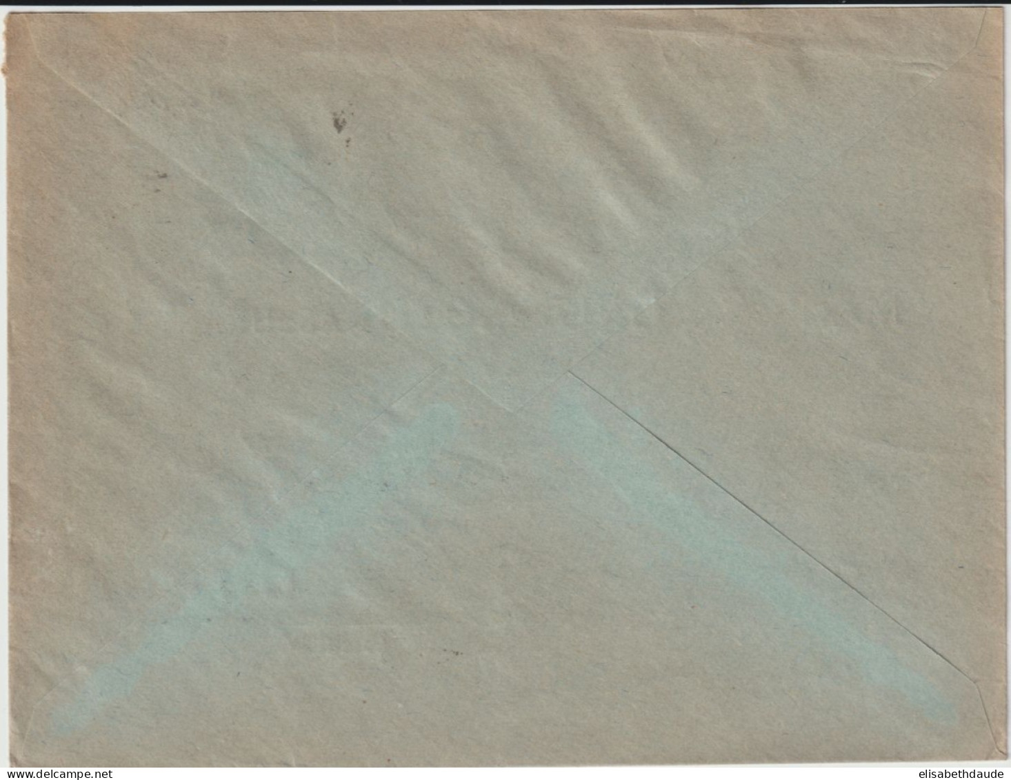 1935 - ALSACE - CACHET AMBULANT LEMBACH A  WALBOURG 2° (IND 7) SUP ! Sur ENVELOPPE => STRASBOURG - Railway Post