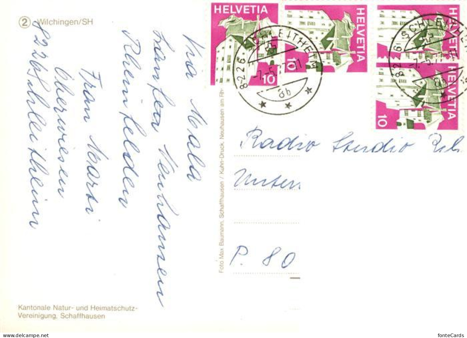 13876397 Wilchingen SH Ortspartie  - Other & Unclassified