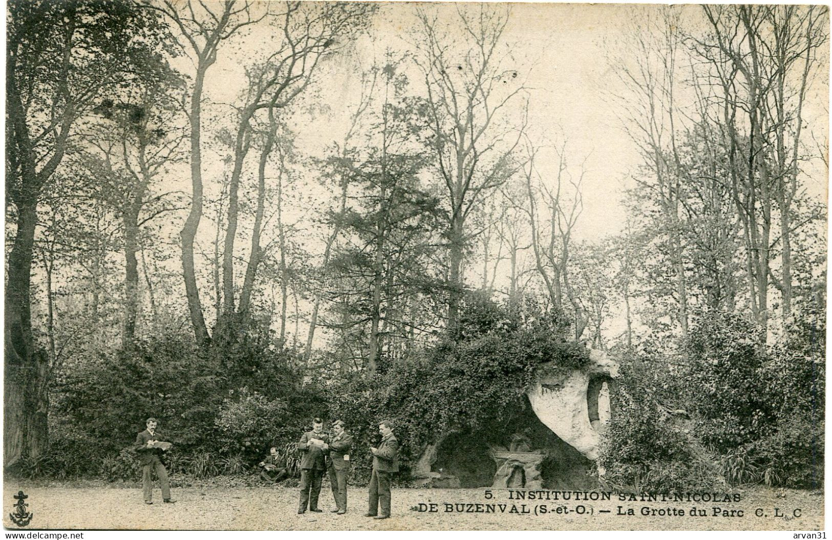 INSTITUTION SAINT NICOLAS De BUZENVAL  - LA GROTTE Du PARC - - Other & Unclassified